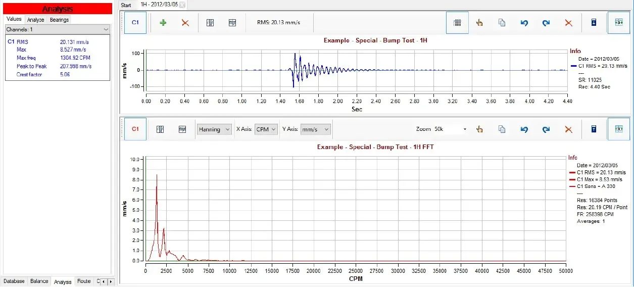bump test 5