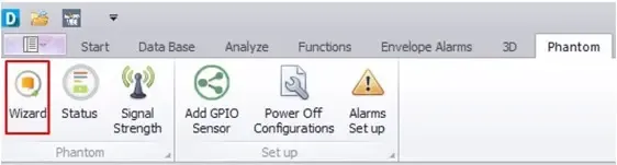 Wizard button