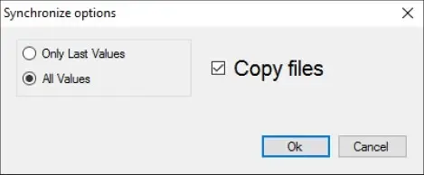 Select all values