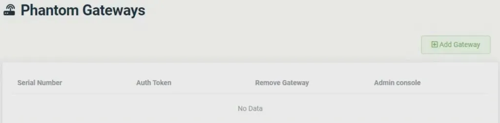 GatewayPhantomGateways