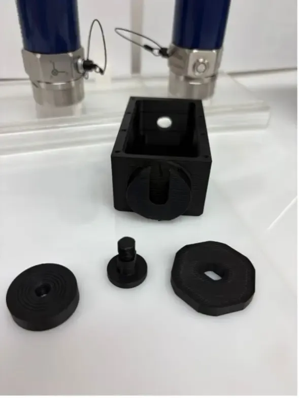 PHANTOM® Max prototype design iterations showing ERBESSD INSTRUMENTS® mechanical engineering refinement process