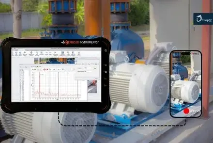 Dragon Vision® video vibration analyzer with motion magnification maps
