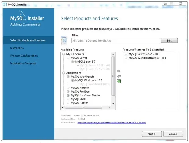 Add Workbench 8