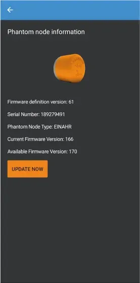 Confirmation screen