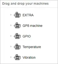 Choose machine or point