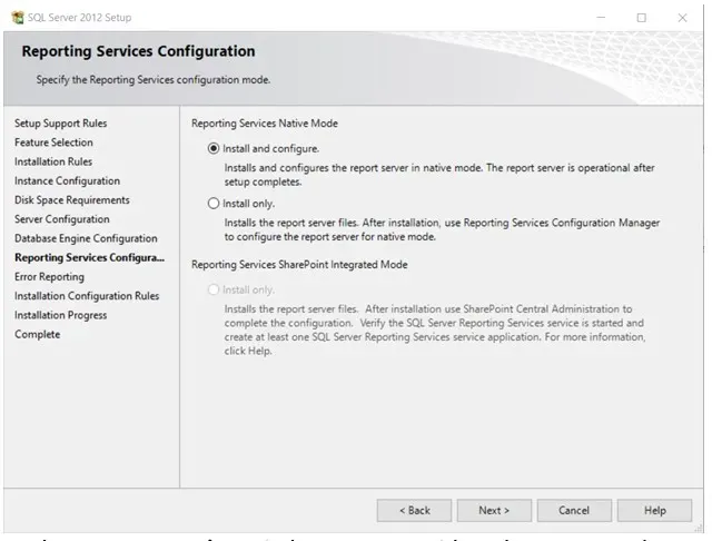 Install and configure