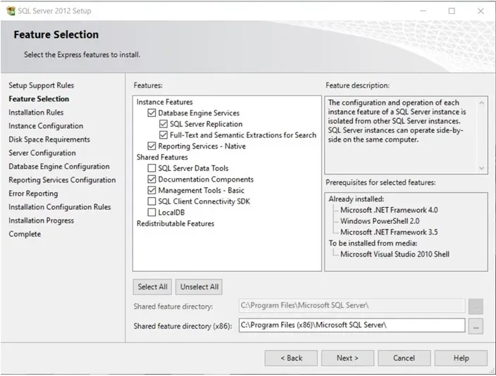 Feature selection