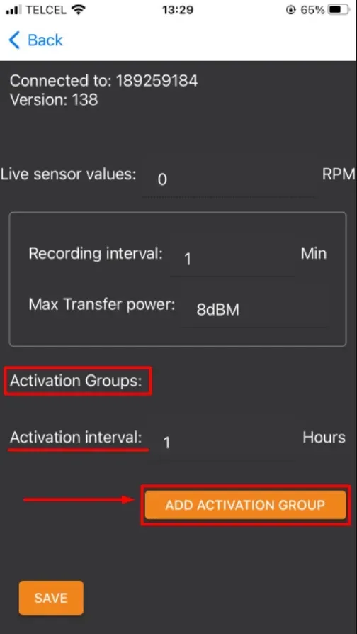 Activation group
