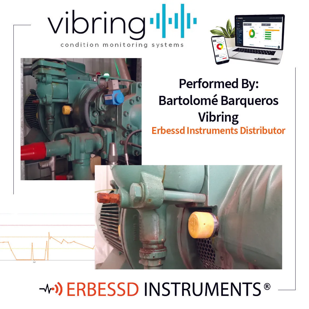 Keys to monitor a screw compressor using Phantom sensors and EI-Analytic