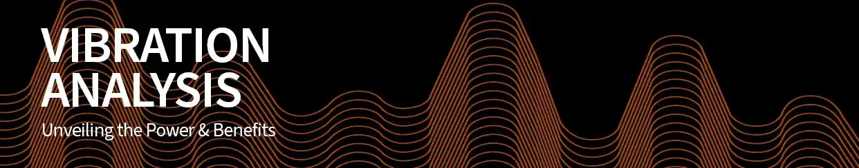 Vibration analysis used in modern industrial maintenance to monitor and diagnose machinery performance