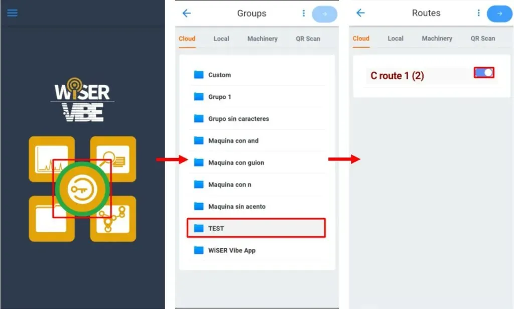 Select folder