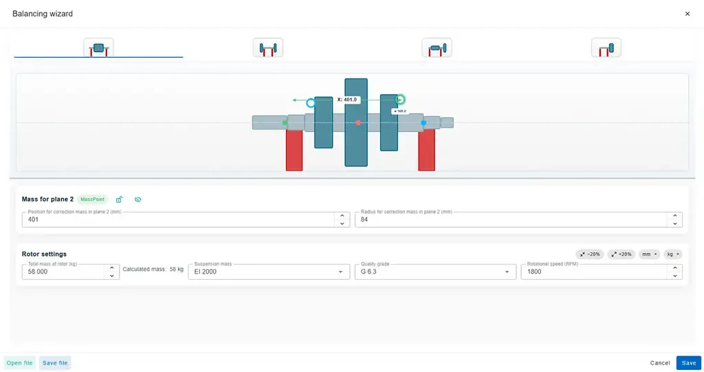 Rotor configuration example 1