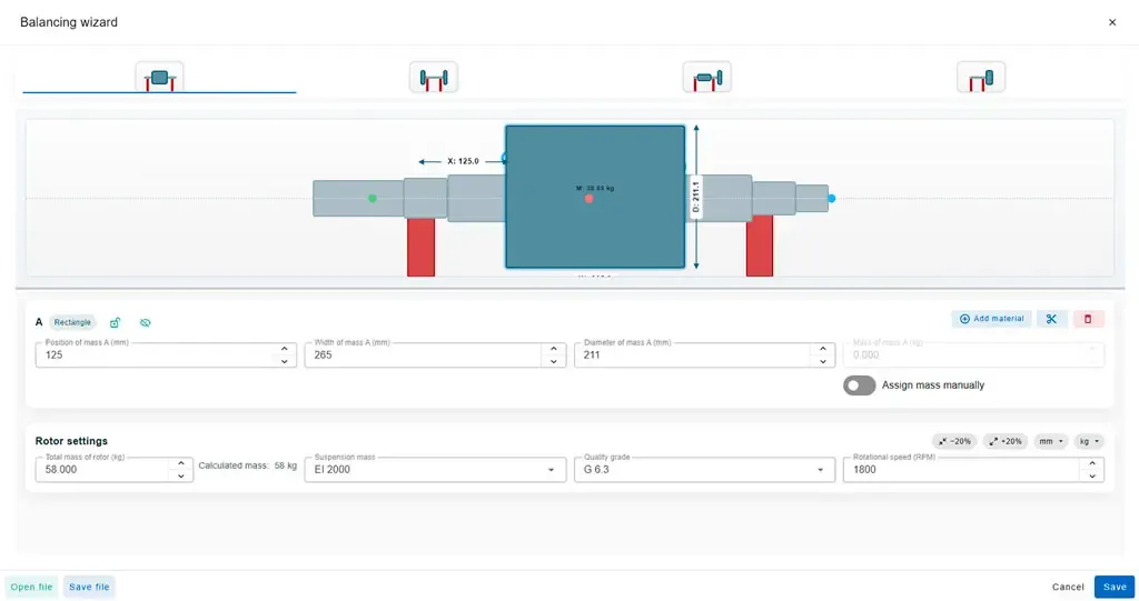 Rotor configuration example 2
