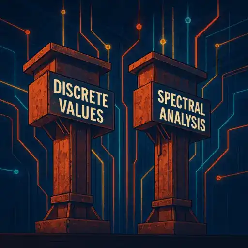 Vibration analysis as a predictive maintenance strategy, built on Discrete Values and Spectral Analysis