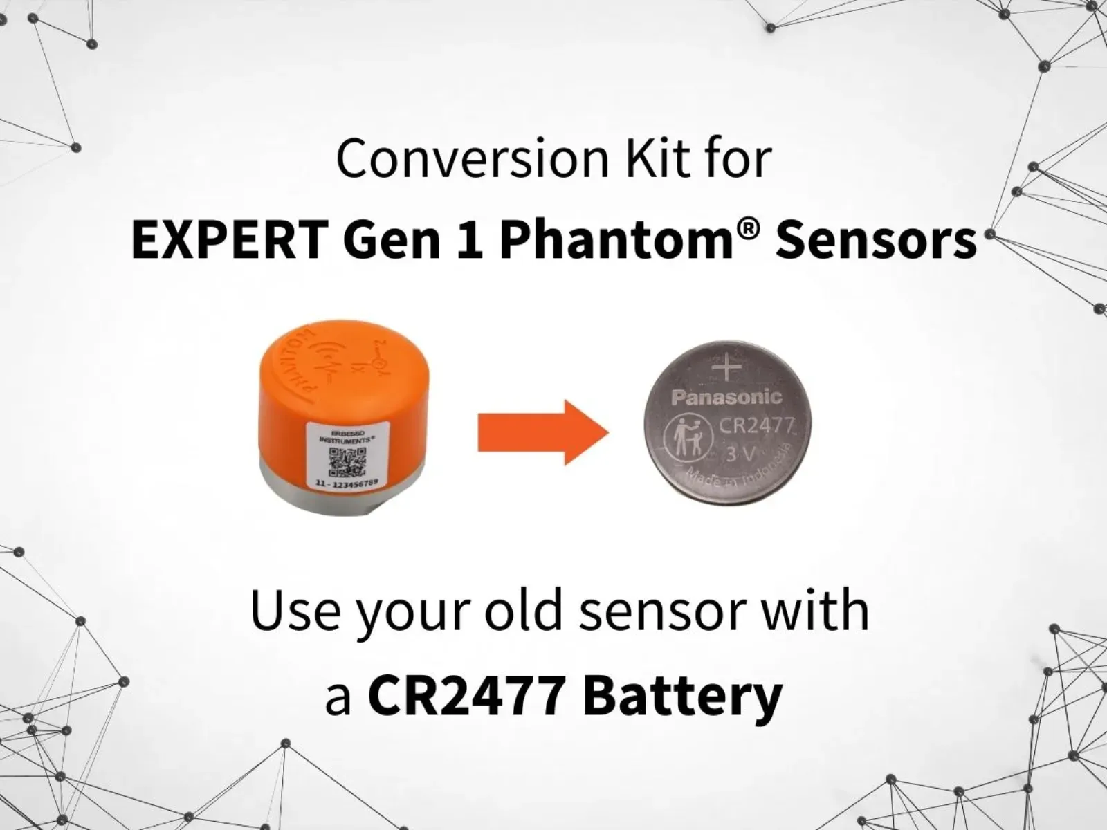 Use your PHANTOM® EXPERT with one of the most affordable batteries on the market