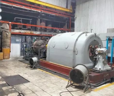 Turbogenerator studied with PHANTOM® sensors